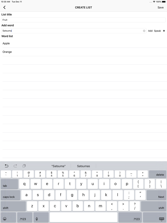 Screenshot #5 pour My Spellings