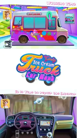 Game screenshot Girly Ice Cream Truck Car Wash apk