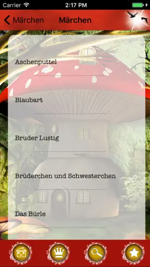 Screenshot von Grimms Märchen - Märchenbuch auf dem iPhone 4