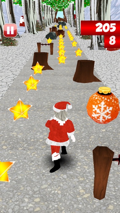 Santa Sliding In Snow screenshot 3