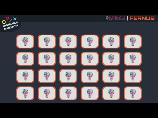 Screenshot #5 pour Oyunlarla Matematik - Hafıza