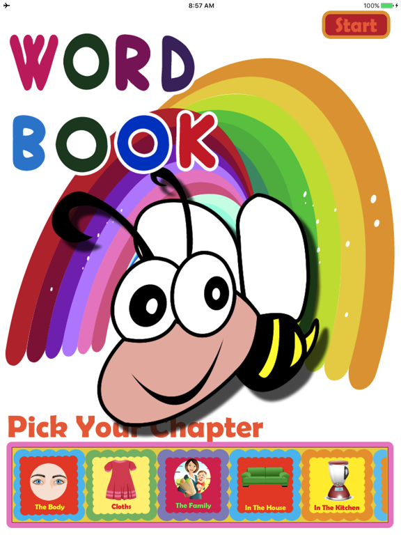 A Word Book iPad screenshot