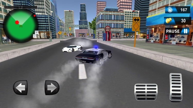 Police Car Vs Gangster Chase screenshot-4