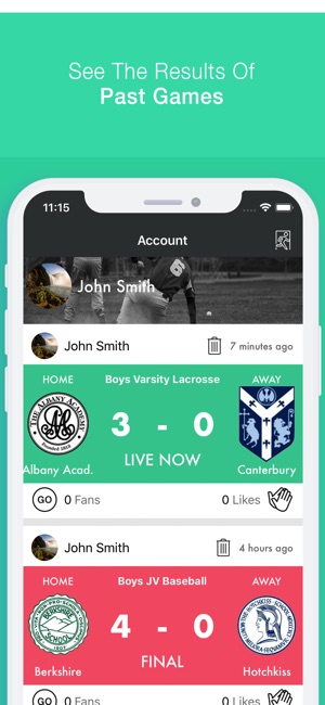 Gameday ∙ Sports Scores(圖5)-速報App