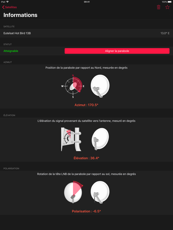 Screenshot #6 pour Satellite Pointer