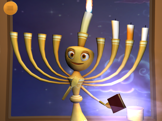 My Menorah 4 Chanukah iPad screenshot 6 - Education app