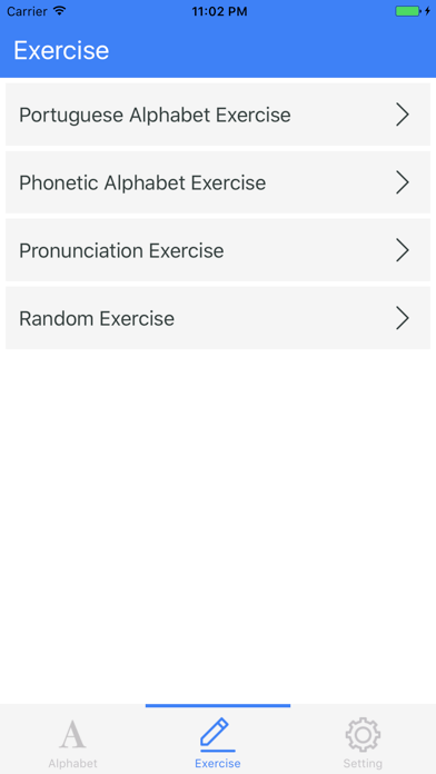 português - The Basic Alphabet Screenshot 2 - AppWisp.com