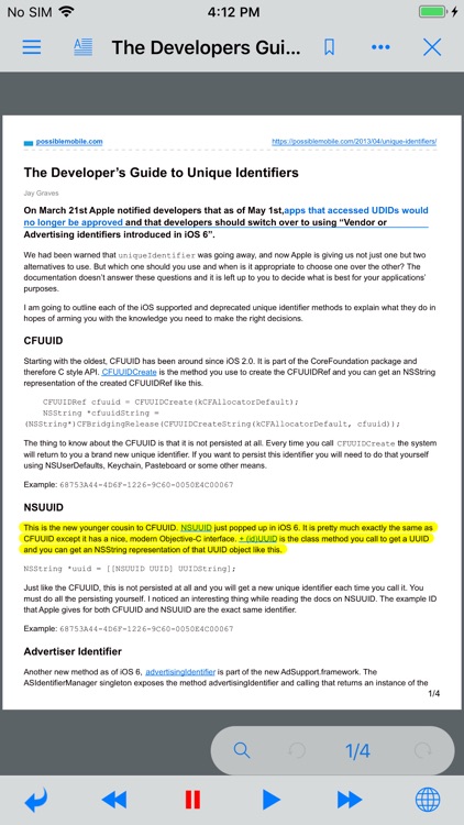 ezPDF Reader screenshot-5