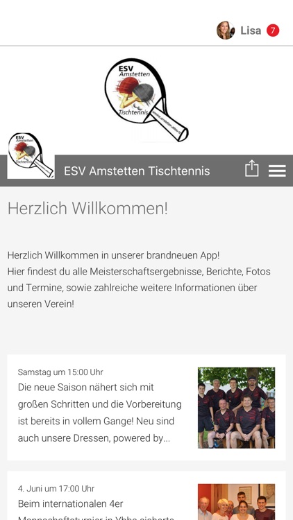 ESV Amstetten Tischtennis