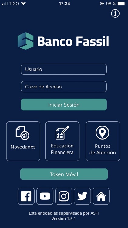 Banca Móvil Fassil