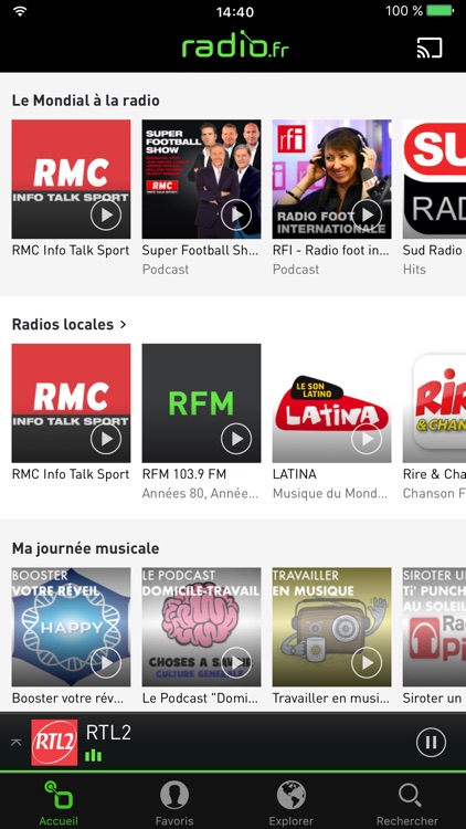 radio.fr Musique, Radios, FM