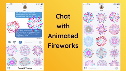 Animated Fireworks Stickersのおすすめ画像2