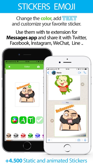 Stickers Emoji for Whatsapp, Messages and others Screenshot 3