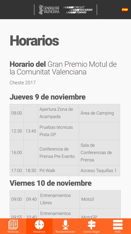 Circuit Ricardo Tormo