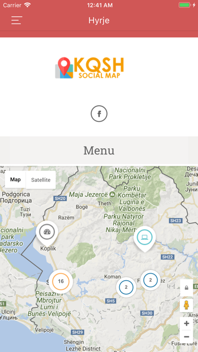 KQSH Social Map screenshot 2