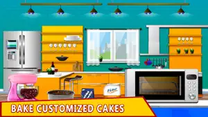 Makeup Cake Factory Simulator screenshot #4 for iPhone