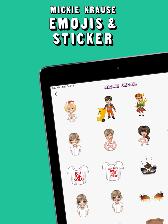 Screenshot #4 pour Mickie Krause Emoji App