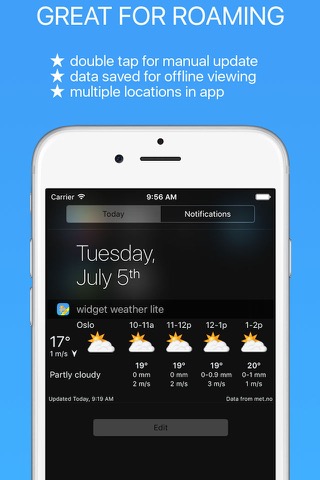 widget weather liteのおすすめ画像4