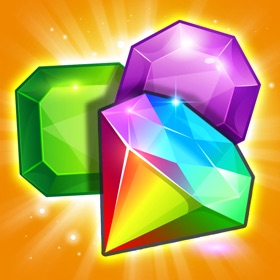 螢幕擷取畫面 (5) Gem Drop: Match-3 Puzzle Mania