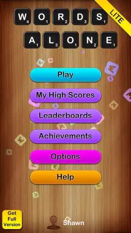 Game screenshot Words Alone Lite apk
