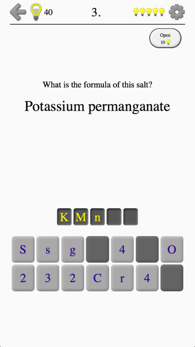 Inorganic Acids, Polyatomic Ions and Potassium Nitrate Salt screenshot 4