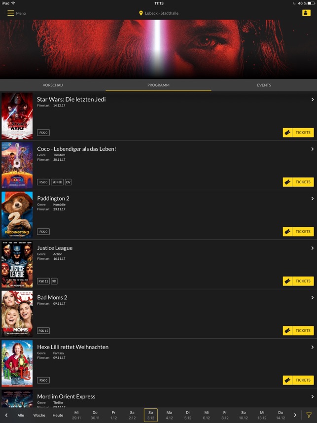 Cinestar Im App Store