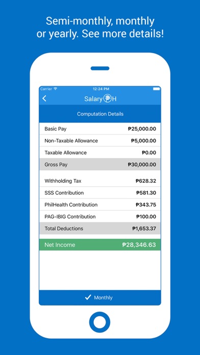 Salary PH - Salary Calculator screenshot 2