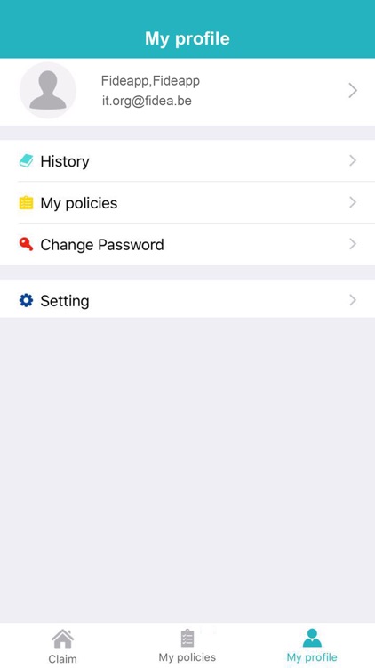 Fidea - Claims declaration