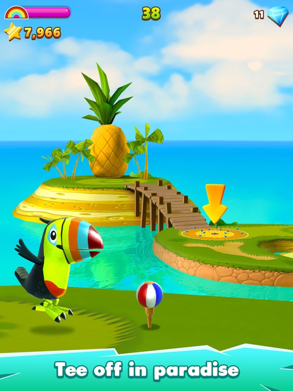 Golf Island на iPad