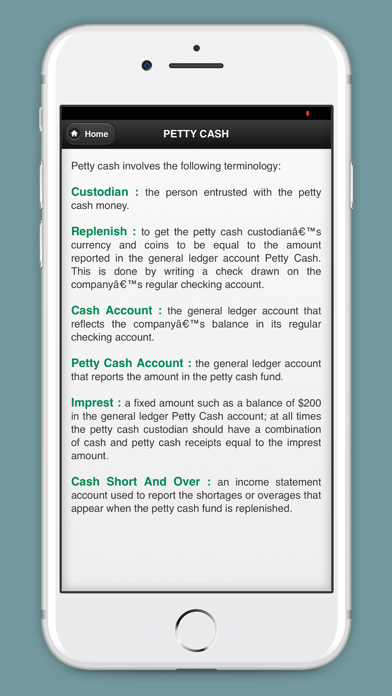 Basic Accounting Tutorial 2018 iPhone screenshot 6 - Reference app
