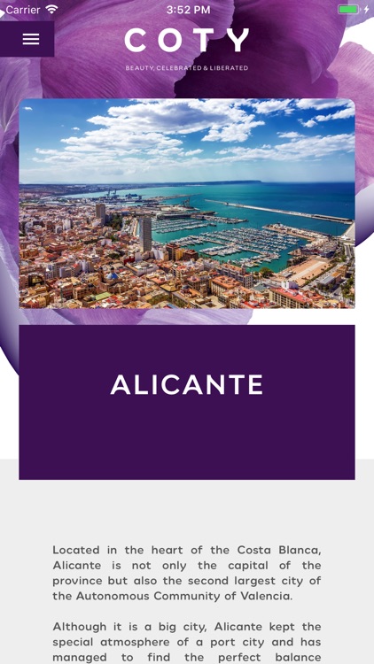 COTY Conferences Application