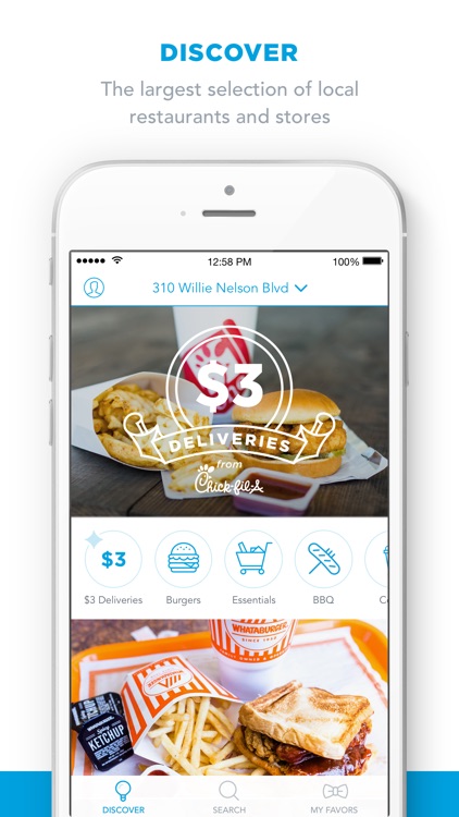 Favor - Food Delivery screenshot-3