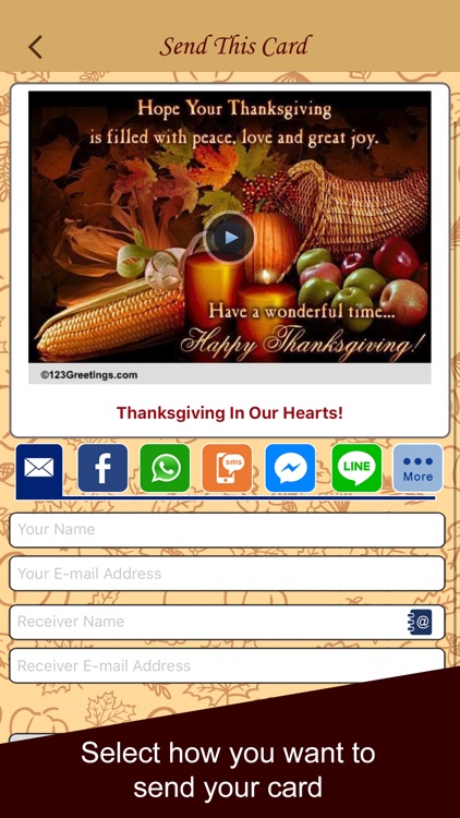 Thanksgiving Cards & Wishes screenshot-3