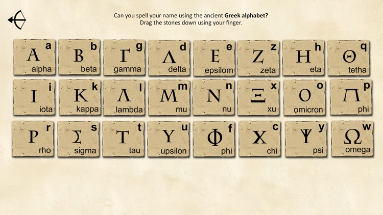 Ancient Greek Alphabet