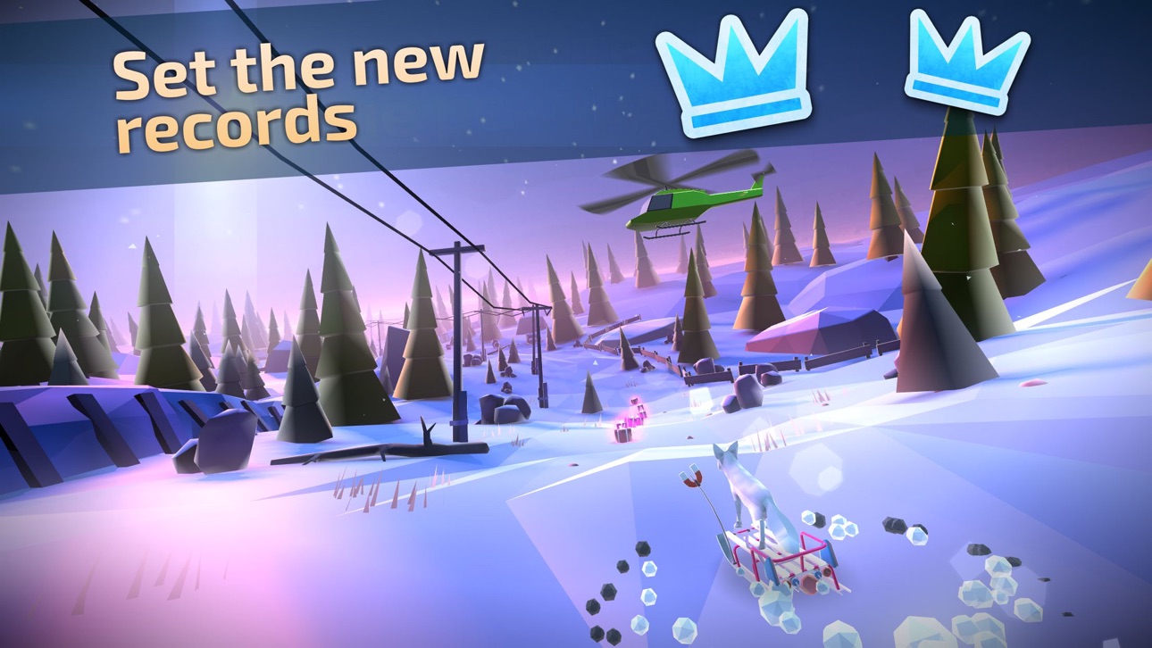Animal Adventure Downhill Rush Hack screenshot 2 - iOS game interface