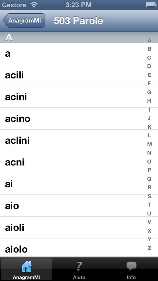 Screenshot #2 pour AnagramMi