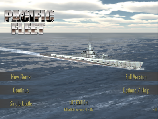 Pacific Fleet Lite iPad screenshot 1 - Games app