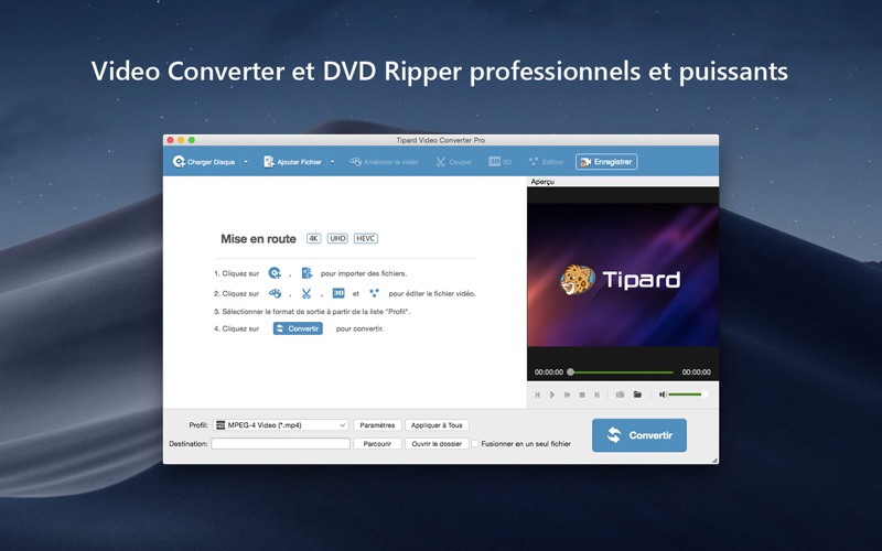 Screenshot #1 pour Tipard Video Converter Pro