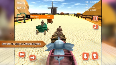 Animal Go Kart Racing Pro screenshot 3