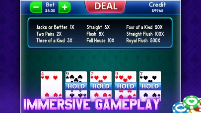 Video Poker: Fun Casino Game screenshot 2