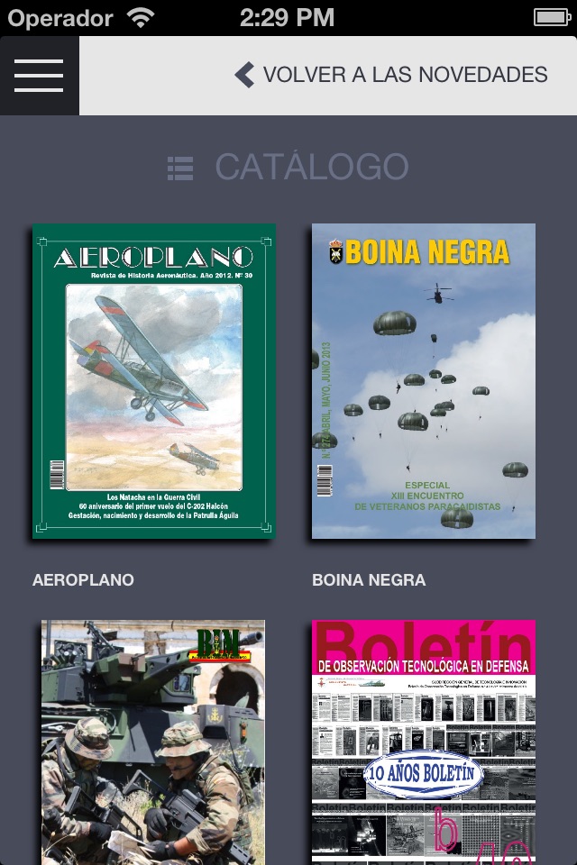 Revistas de Defensa screenshot 3