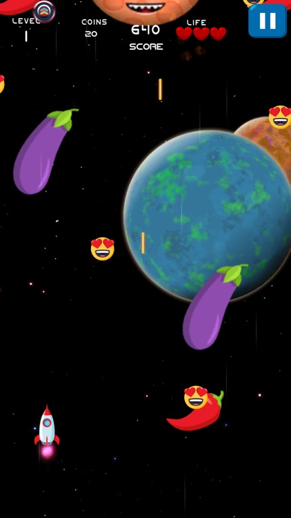 Space Shooter Emoji Invasion