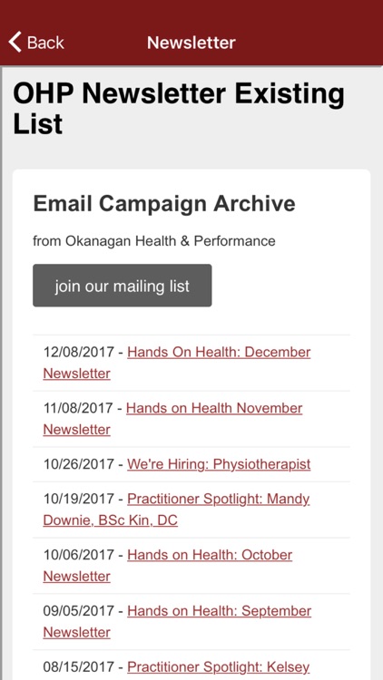 Okanagan Health & Performance