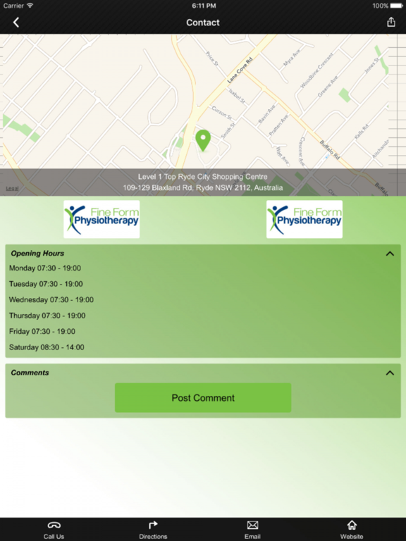 Fine Form Physiotherapy screenshot 2