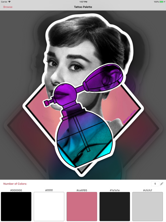 Screenshot #4 pour Tattoo Palette