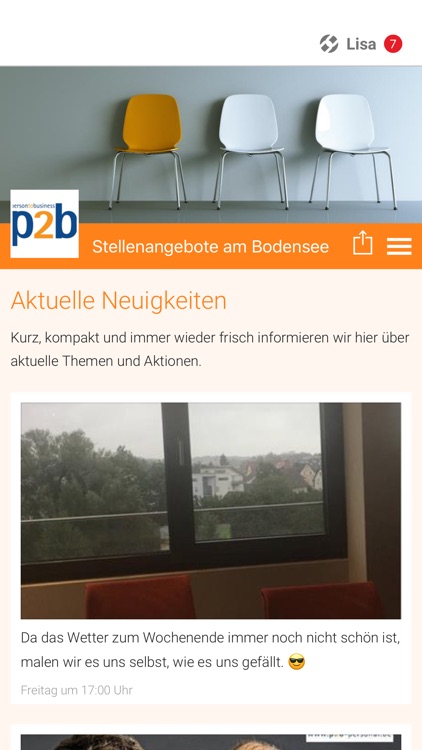 Stellenangebote am Bodensee