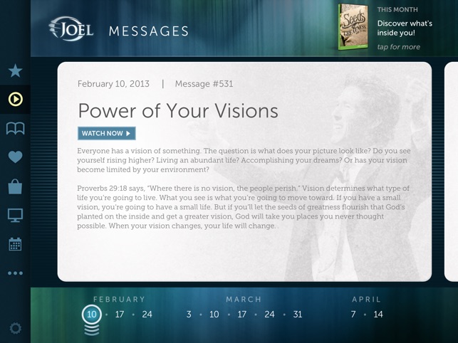 Joel Osteen for iPad(圖2)-速報App