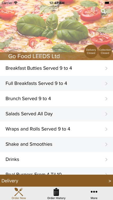 Go Food LEEDS Ltd screenshot 2