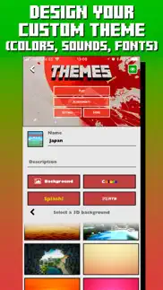 themes for minecraft iphone screenshot 2