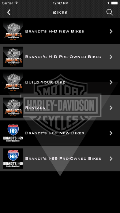 How to cancel & delete Brandt's Harley-Davidson from iphone & ipad 3